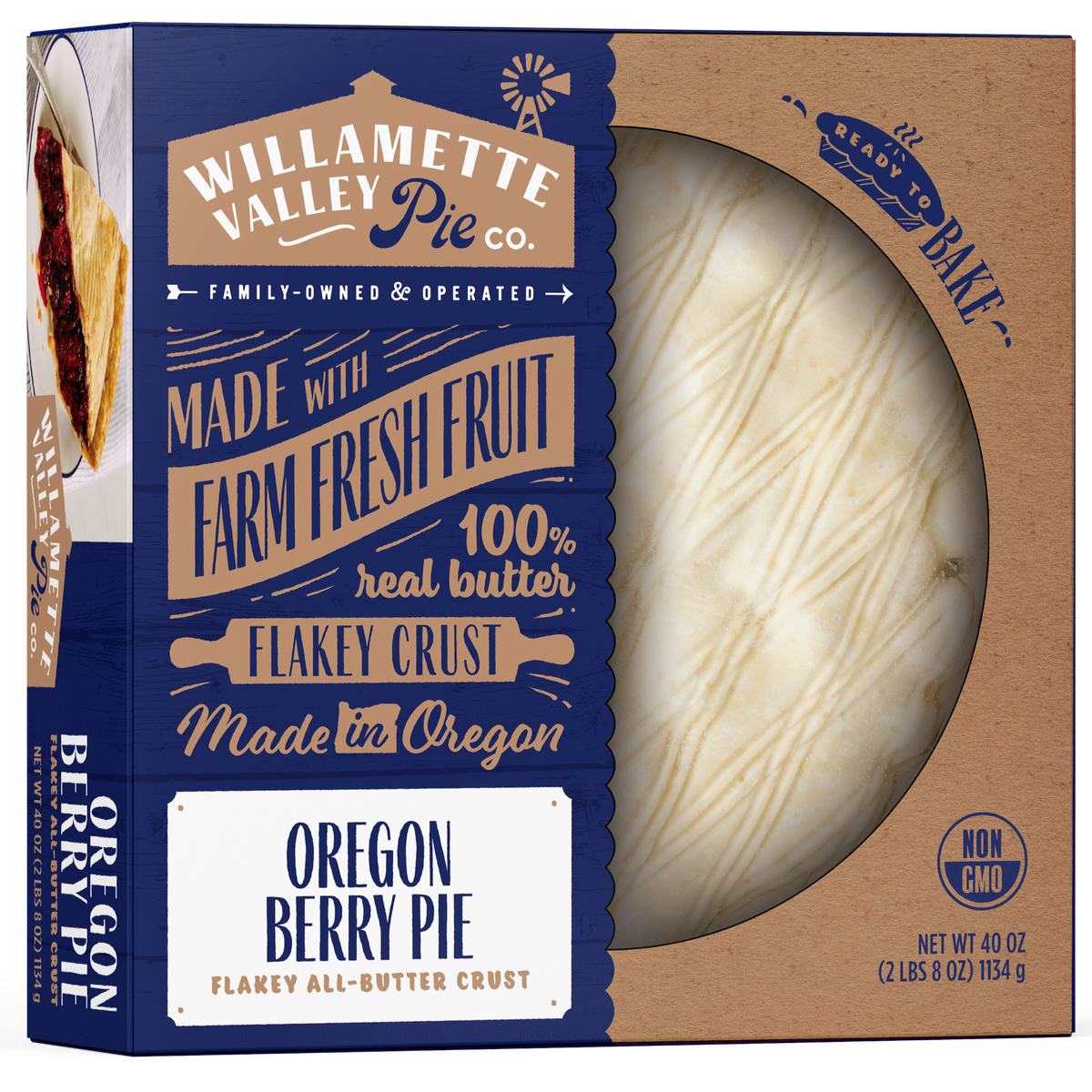Oregon Berry Pie – Willamette Valley Pie Company