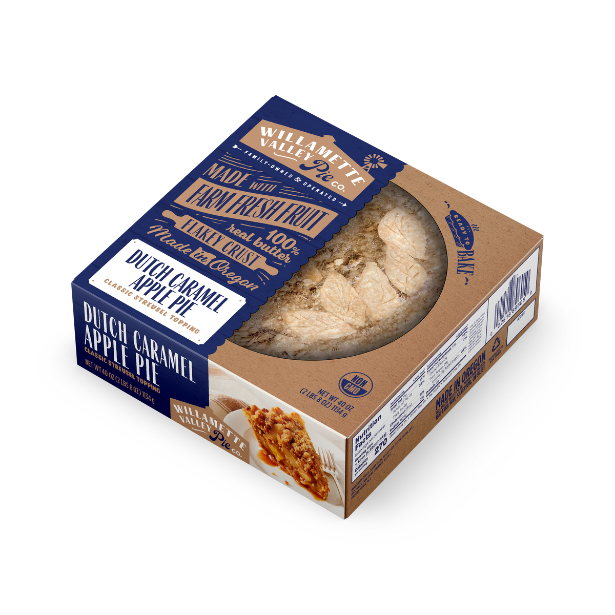 Dutch Caramel Apple Pie + Free Shipping Willamette Valley Pie Company