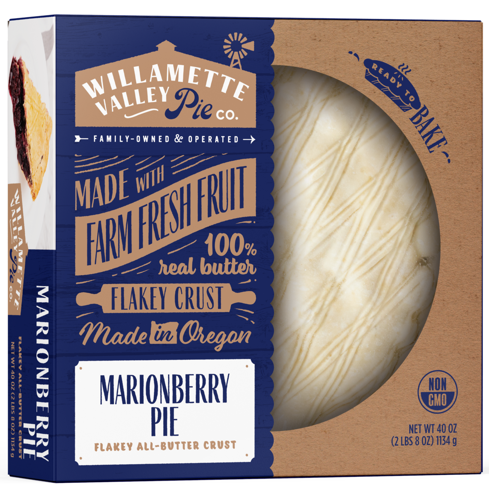 Marionberry Pie + Free Shipping
