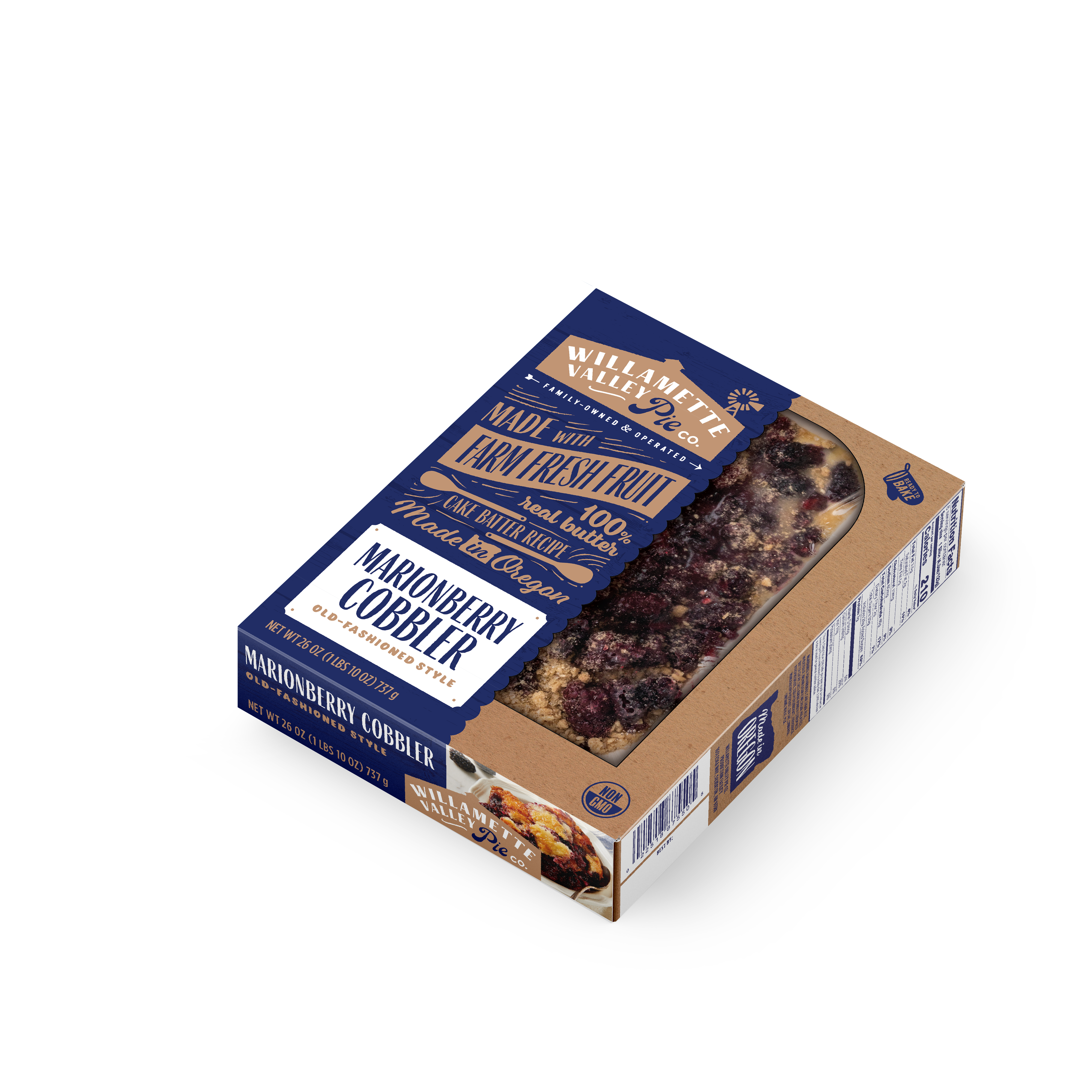 Marionberry Cobbler