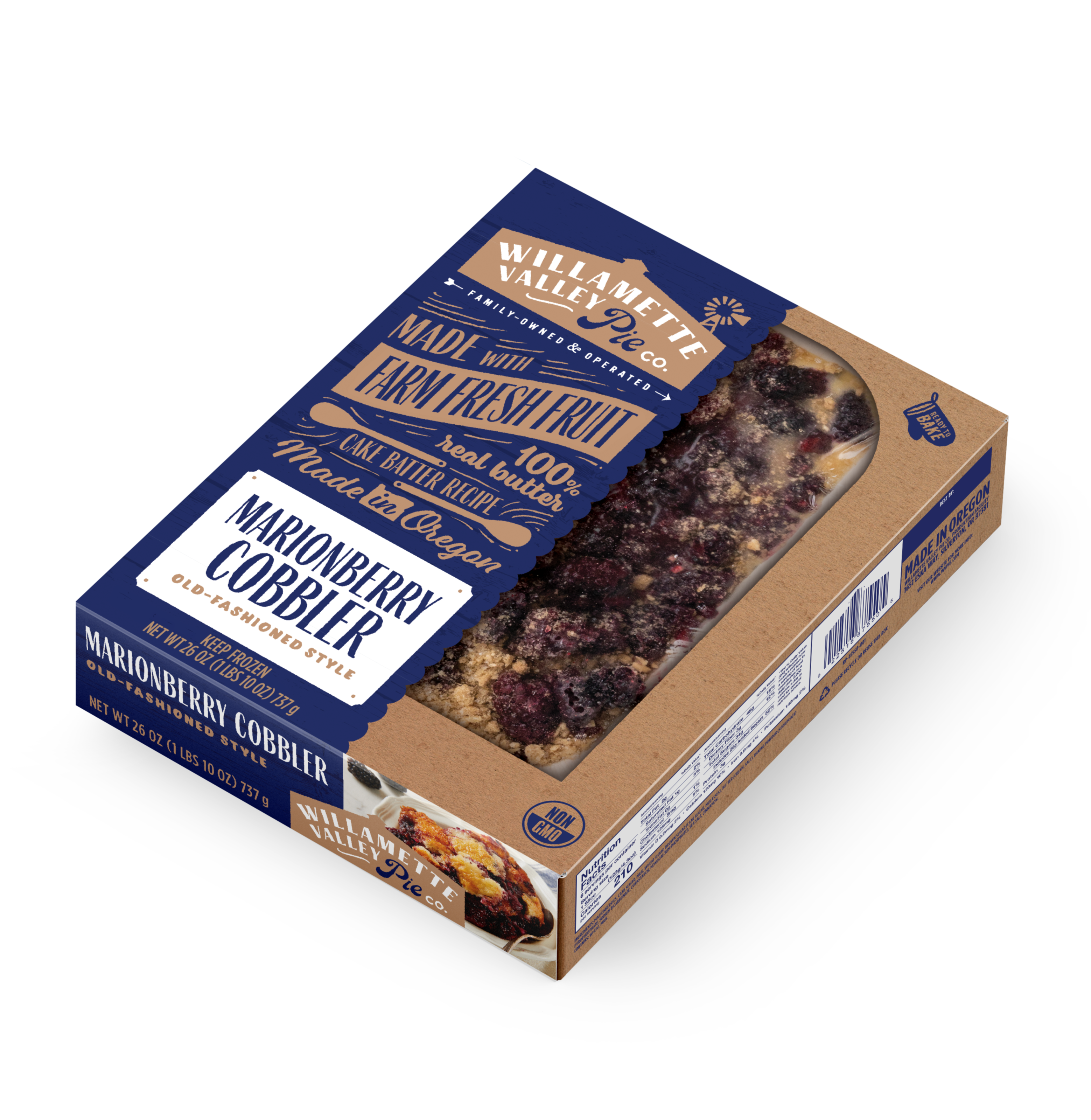 Marionberry Cobbler