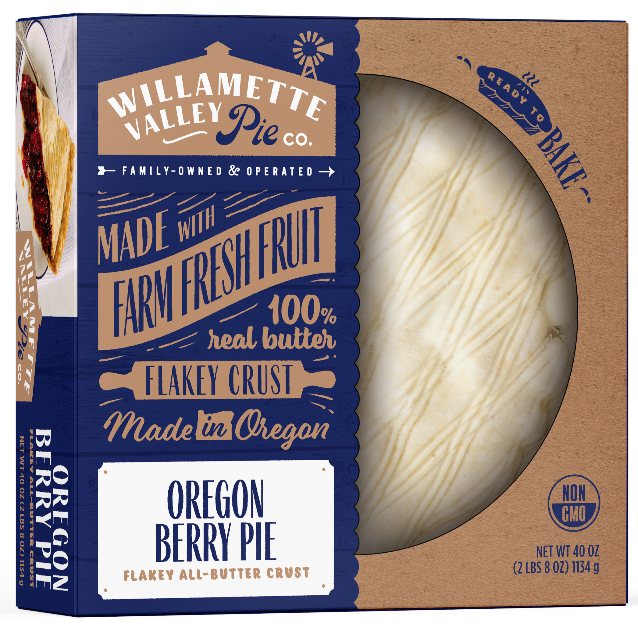 Oregon Berry Pie + Free Shipping