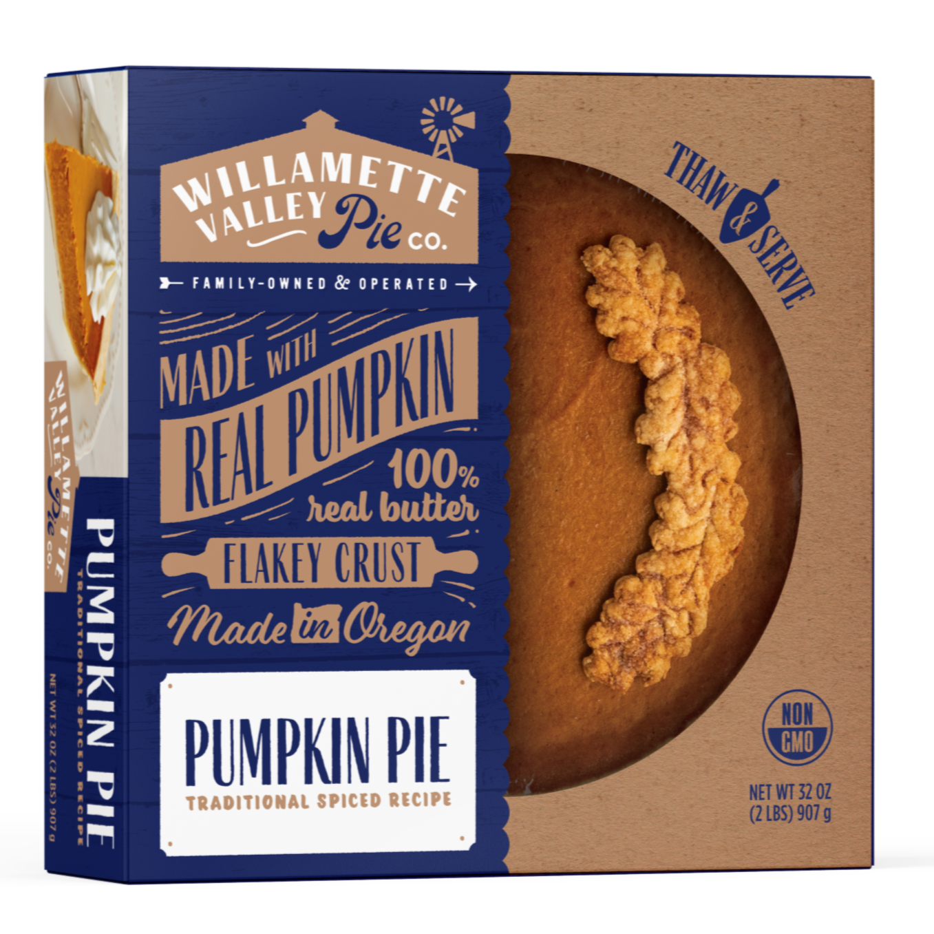 Traditional Pumpkin Pie + Free Shipping