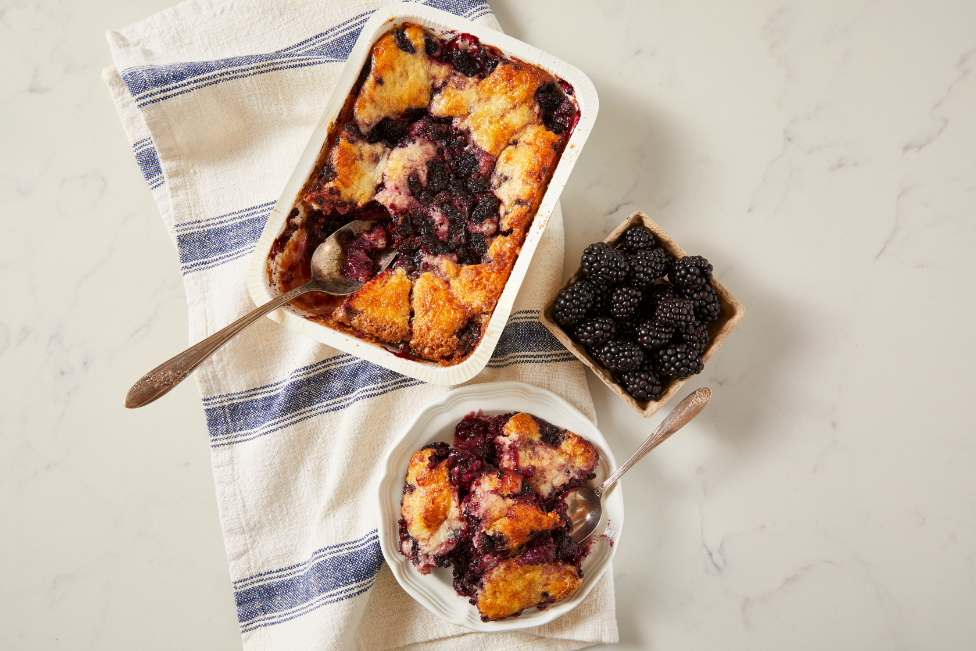 Marionberry Cobbler